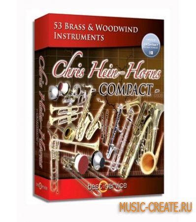 Best Service - Chris Hein Horns Compact (KONTAKT) - библиотека звуков медных и деревянные духовых инструментов