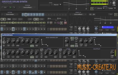 IMEA Studio - Groove Drum Synth v1.5.0 WiN / OSX (TEAM R2R) - драм-машина