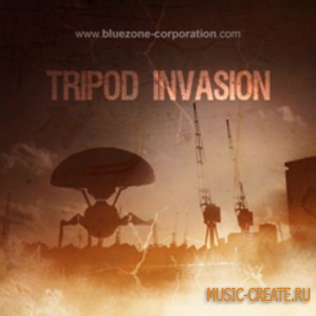 Bluezone Corporation - Tripod Invasion (WAV) - сэмплы Breaks, Dubstep, Ambient, Psy Trance, Techno, Drum and Bass