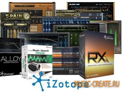 iZotope - Products Collection (Win/Mac) Updated - сборка плагинов