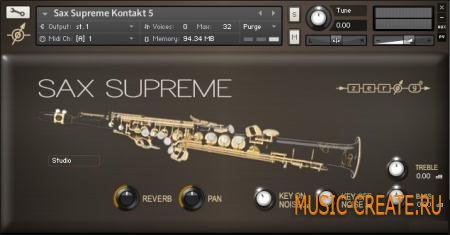 Zero-G - Sax Supreme (KONTAKT) - библиотека звуков саксофона