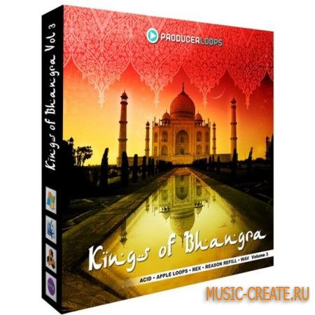 Producer Loops - Kings of Bhangra Vol 3 (MULTiFORMAT DVDR) - сэмплы индийских инструментов