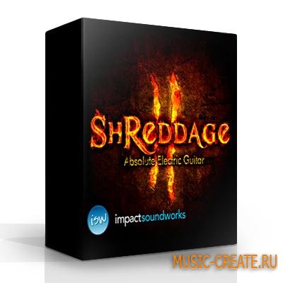 Impact Soundworks - Shreddage 2 (KONTAKT-SCD DVDR SONiTUS) - библиотека электрической гитары Musicman JP12