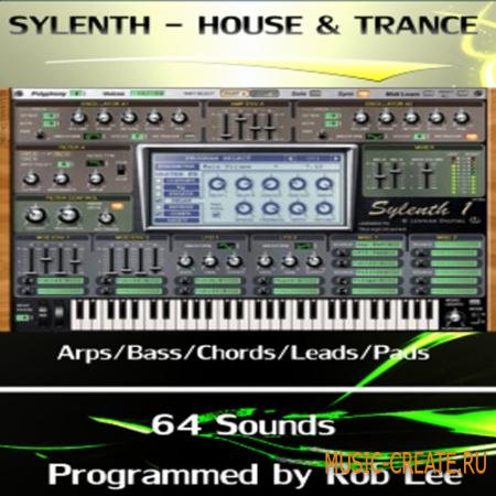 Rob Lee Music - House & Trance - пресеты для Synapse Dune