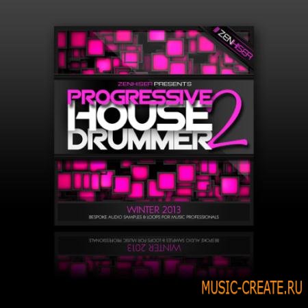 Zenhiser - Progressive House Drummer 2 (WAV) - сэмплы Progressive House