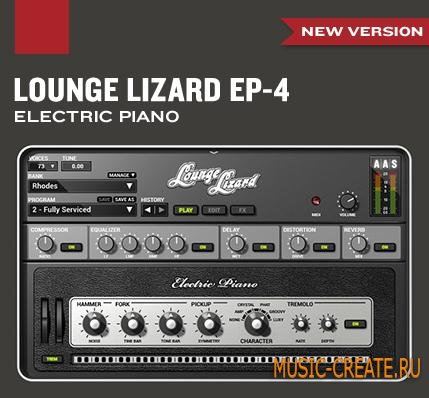Applied Acoustics - Lounge Lizard EP-4 v4.0.1 WIN OSX (Team AiR) - электрическое пианино