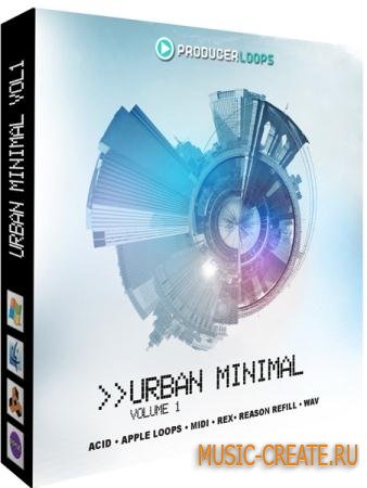 Producer Loops - Urban Minimal Vol 1 (MULTiFORMAT) - сэмплы Urban, Hip Hop