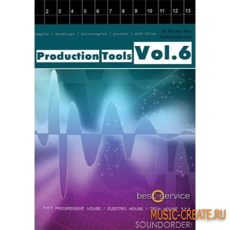 Best Service - Production Tools Vol.6 (MULTiFORMAT) - сэмплы Progressive, Trance, Tech Trance