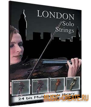 Big Fish Audio  - London Solo Strings (KONTAKT) - библиотека скрипки, альта, виолончели и контрабаса
