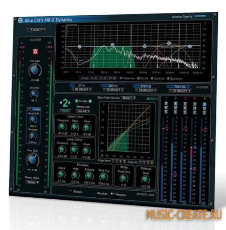 Blue Cat Audio - MB-5 Dynamix v1.2 x86 x64 (PROPER-CHAOS) - многополосный процессор динамики