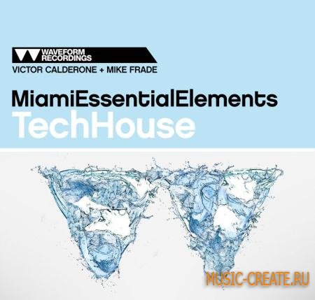 Waveform Recordings - Miami Essential Elements Tech House (WAV) - сэмплы Tech House