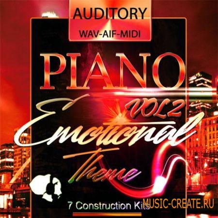 Auditory - Piano Emotional Theme Vol.2 (ACiD WAV AiFF MiDi) - сэмплы Pop, Dance, R&B, Ambient, Chillout