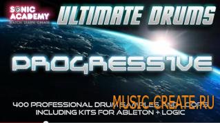 Sonic Academy - Ultimate Drums Progressive (AiFF REX Apple Loops) - драм сэмплы