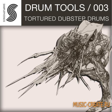 Samplephonics - Tortured Dubstep Drums (Multiformat) - сэмплы Dubstep
