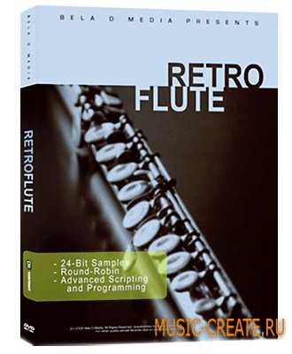 Bela D Media - Retro Flute (KONTAKT WAV) - библиотека звуков флейты