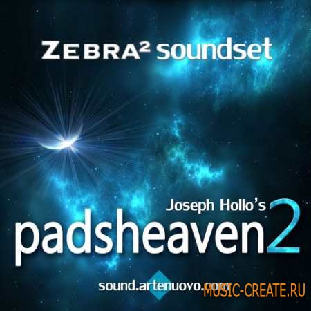 Sound Artenuovo - Padsheaven Bundle Pack for u-he Zebra 2 - пресеты Zebra 2
