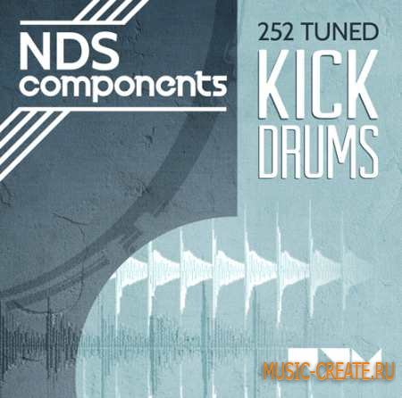 No Dough Samples - NDS Components Kick Drums (MULTiFORMAT) - сэмплы бас-барабанов