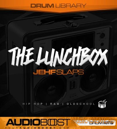 AudioBoost - JEHF SLAPS The Lunchbox Drumkit (WAV) - сэмплы ударных
