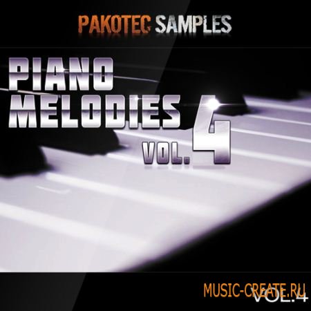 Pakotec Samples - Piano Melodies Vol 4 (WAV MIDI) - сэмплы и мелодии фортепиано