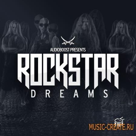 AudioBoost - Rockstar Dreams Drumkit (WAV) - сэмплы ударных
