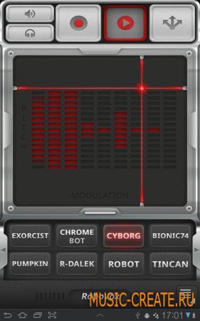 mikrosonic - RoboVox - Voice Changer Pro v1.7.0 (ANDROID 2.3.3+) - диктофон, вокодер