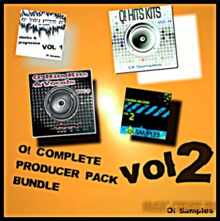 O! Samples - O! Complete Producer Pack Bundle Vol.2 (WAV MiDi Sylenth1 Presets) - сэмплы Electro House