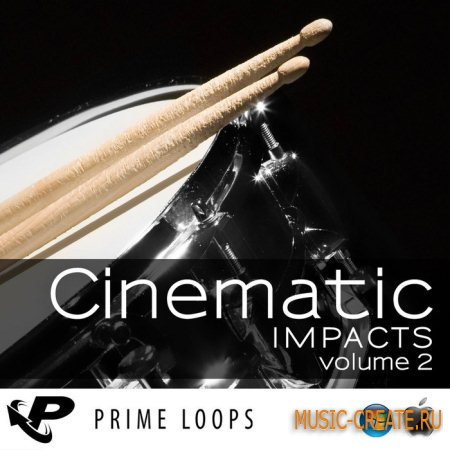 Prime Loops - Cinematic Impacts Vol 2 (MULTiFORMAT) - сэмплы перкуссий