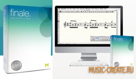 MakeMusic Finale 25.2.0.92 WiN / MacOSX (Team P2P) - нотный редактор