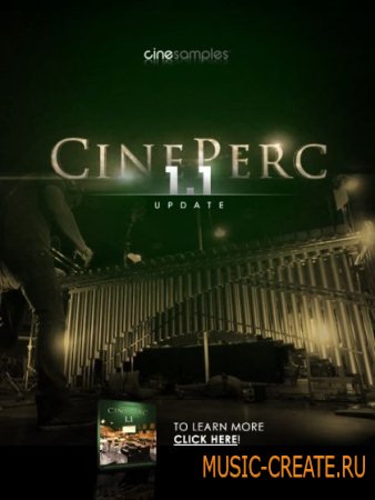 Cinesamples - CinePerc CORE v.1.1 (KONTAKT) - библиотека звуков оркестровой перкуссии
