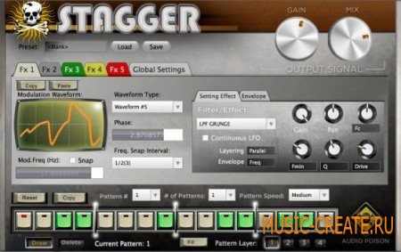 Audio Poison - Stagger v1.0.3 (Team R2R) - мульти-эффект