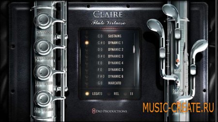 8Dio - Claire Flute Virtuoso (KONTAKT) - библиотека звуков флейты