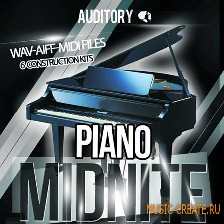 Auditory - Piano Midnite (WAV AiFF MIDI) - сэмплы фортепиано