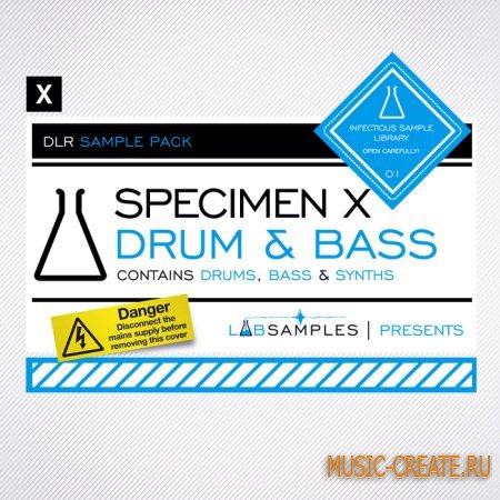 Loopmasters - DLR Specimen X: Drum & Bass (MULTiFORMAT) - сэмплы Drum And Bass