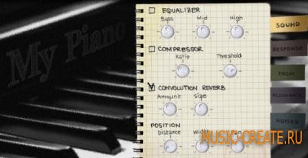 Fluffy Audio - My Piano v.1.1 (KONTAKT) - библиотека звуков пианино