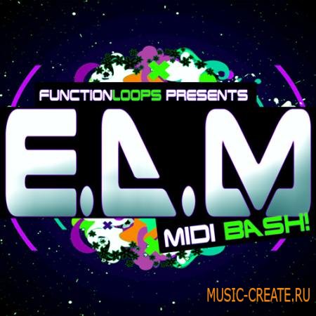 Function Loops - EDM MIDI Bash (WAV MIDI) - сэмплы EDM