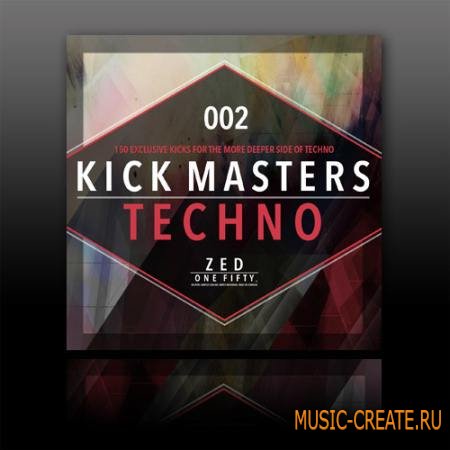Zenhiser - Kick Masters Techno (WAV) - сэмплы бас-барабанов