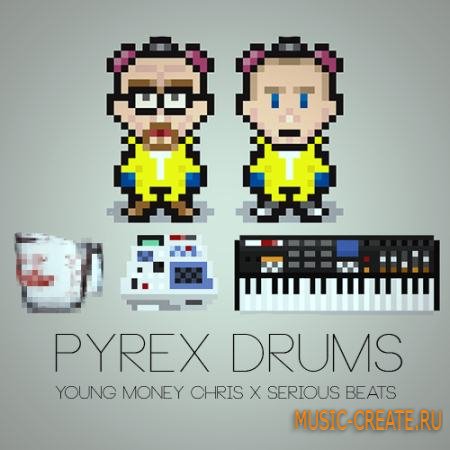 DrumKitSupply - Pyrex Drum Kit (WAV) - сэмплы ударных