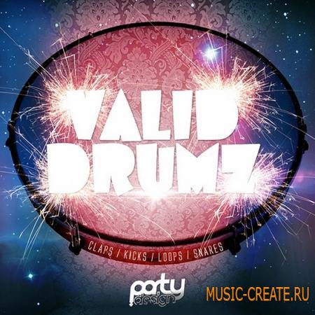 Party Design - Valid Drumz (WAV) - сэмплы ударных