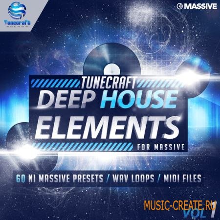 Tunecraft Sounds - Deep House Elements Vol 1 (NMSV MiDi WAV LiVE PROJECT) - сэмплы House, Techno, Deep, Garage, 2step, Minimal