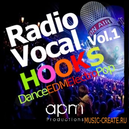 APM Productions - Radio Vocal Hooks Vol 1 (WAV) - вокальные сэмплы