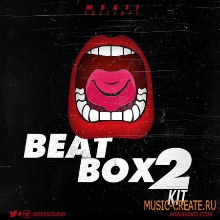 MSXII Sound Design - The Beatbox 2 Kit (WAV) - сэмплы ударных