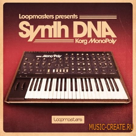 Loopmasters - DNA Synths Korg MonoPoly (MULTiFORMAT) - сэмплы синтезаторов