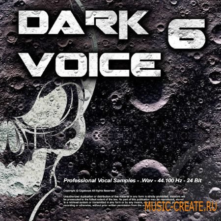 Giga Loops - Dark Voice 6 (WAV) - сэмплы вокала