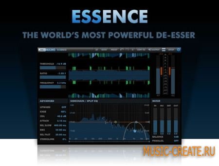 DMG Audio - Essence v1.02 WiN/MAC (Team R2R) - плагин De-Esser