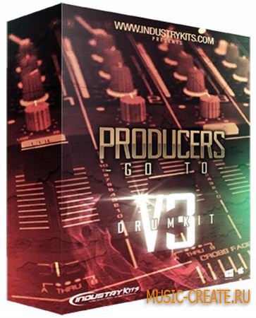 Industrykits - Producers Go To Drumkit v3 (WAV) - сэмплы ударных