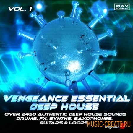 Mutekki Media - Vengeance Essential Deep House (WAV) - сэмплы Deep House