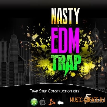 P5 Audio - Nasty EDM Trap (WAV AiFF NI Massive) - сэмплы Trap
