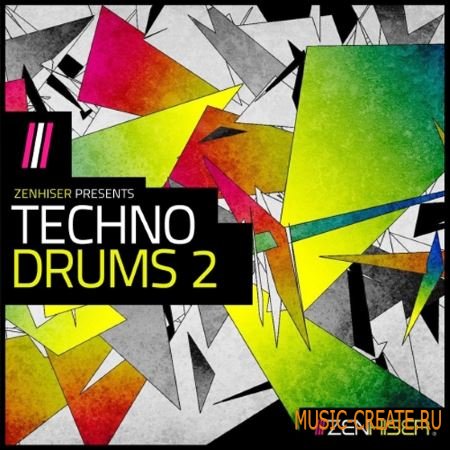 Zenhiser - Techno Drums 2 (WAV) - сэмплы ударных