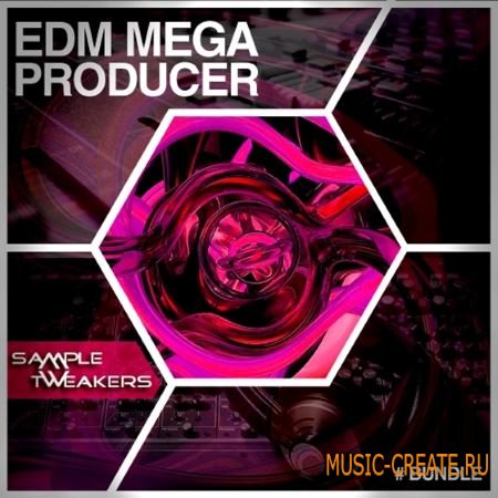 Sample Tweakers - EDM Mega Producer Bundle (WAV MiDi Spire Serum Presets) - сэмплы EDM