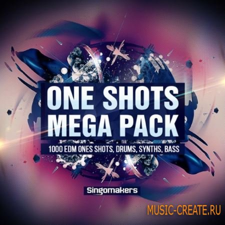 Singomakers - EDM One-Shots Mega Pack (WAV) - сэмплы EDM, Progressive House